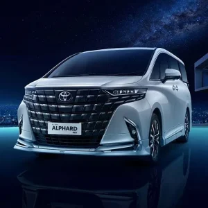 toyota alphard 2023 front angle low view 128785